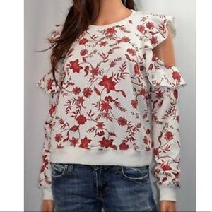 Rebecca Minkoff floral sweatshirt